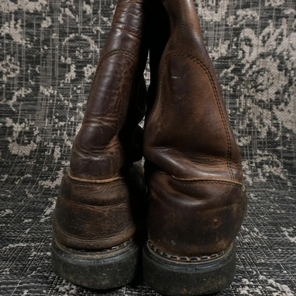 Red Wing 4441 Pecos Leather Work Boots Steel Toe Oil Resistant Insulated Sz 13 B